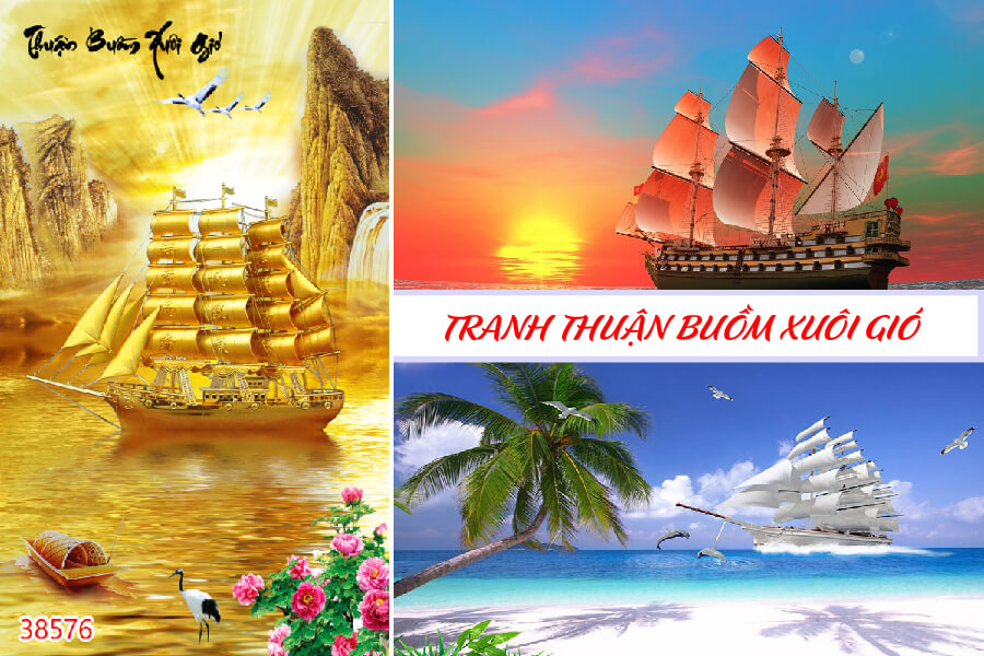 Tranh thuận buồm xuôi gió